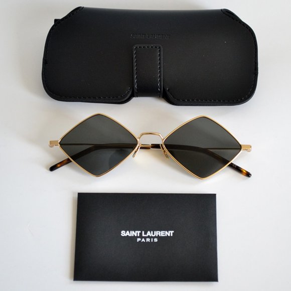 Accessories - NEW Saint Laurent Sl 302 LISA GOLD/Grey 004